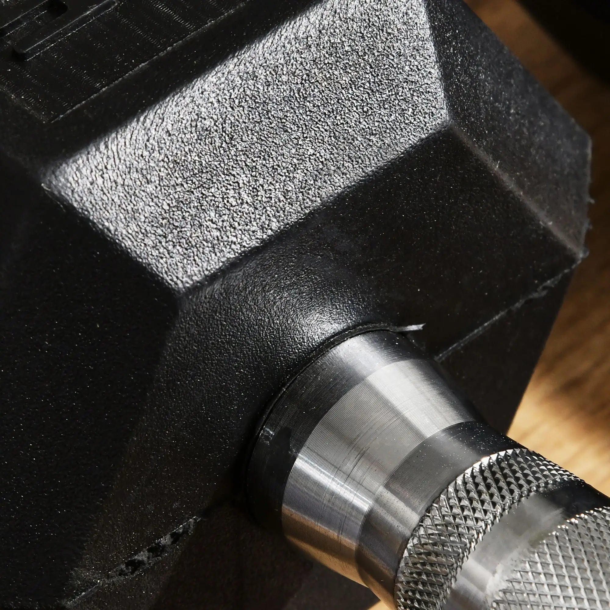 Rubber Dumbbells Weight Set, 50lbs Total, 25lbs Each, Black Dumbbells & Barbells at Gallery Canada