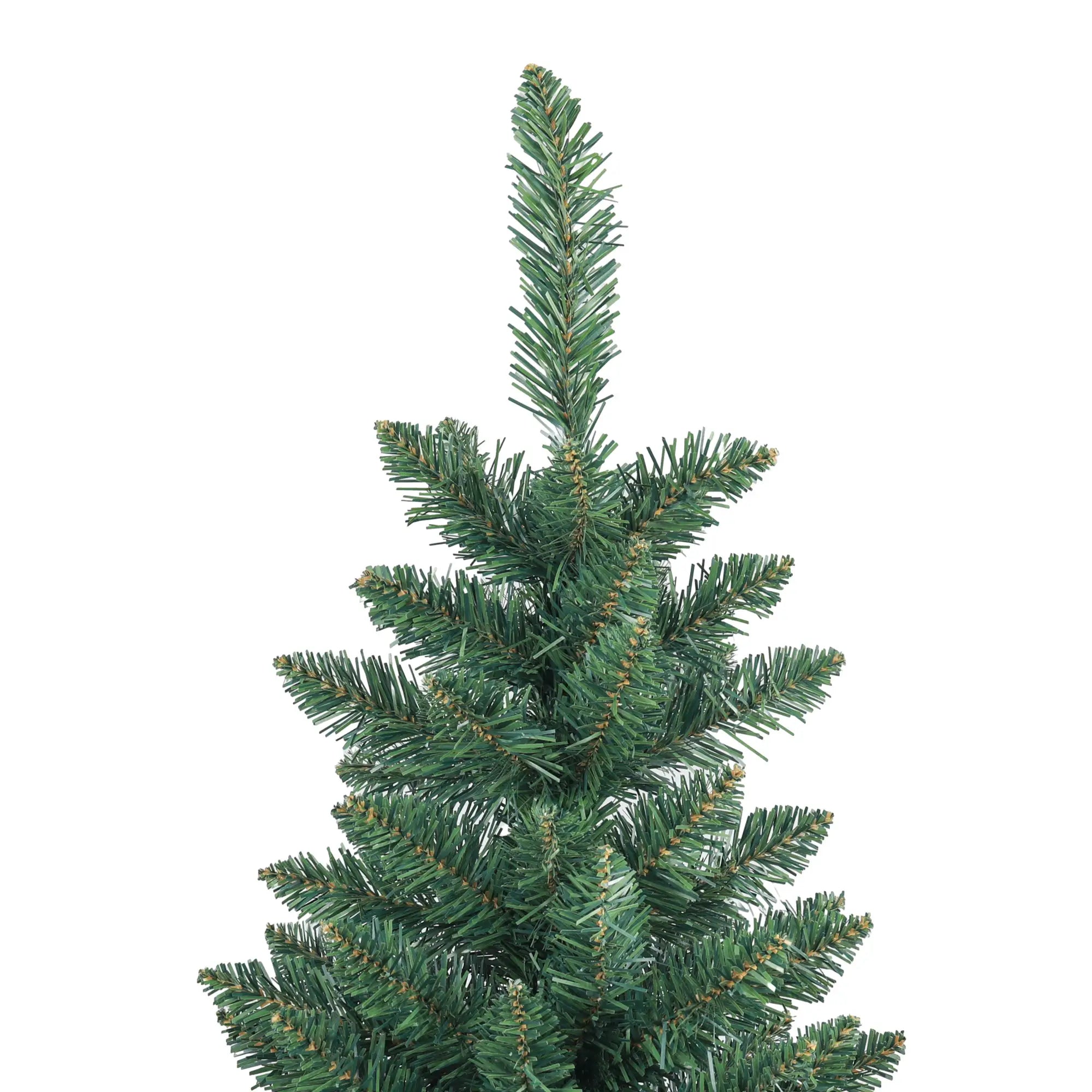 6ft Pencil Artificial Christmas Tree, 479 Branch Tips, Steel Base, Green Pencil Christmas Trees at Gallery Canada