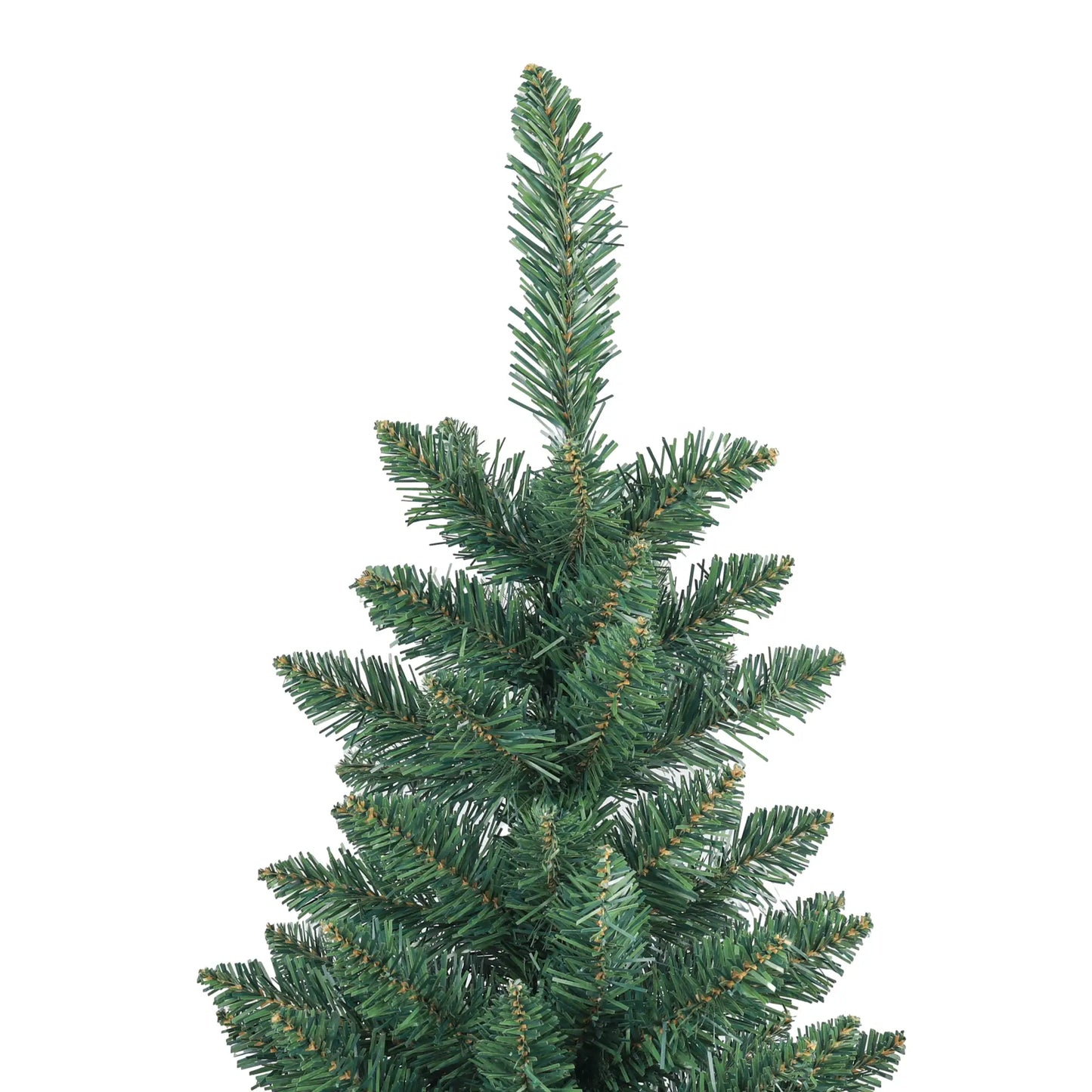 6ft Pencil Artificial Christmas Tree, 479 Branch Tips, Steel Base, Green Pencil Christmas Trees at Gallery Canada