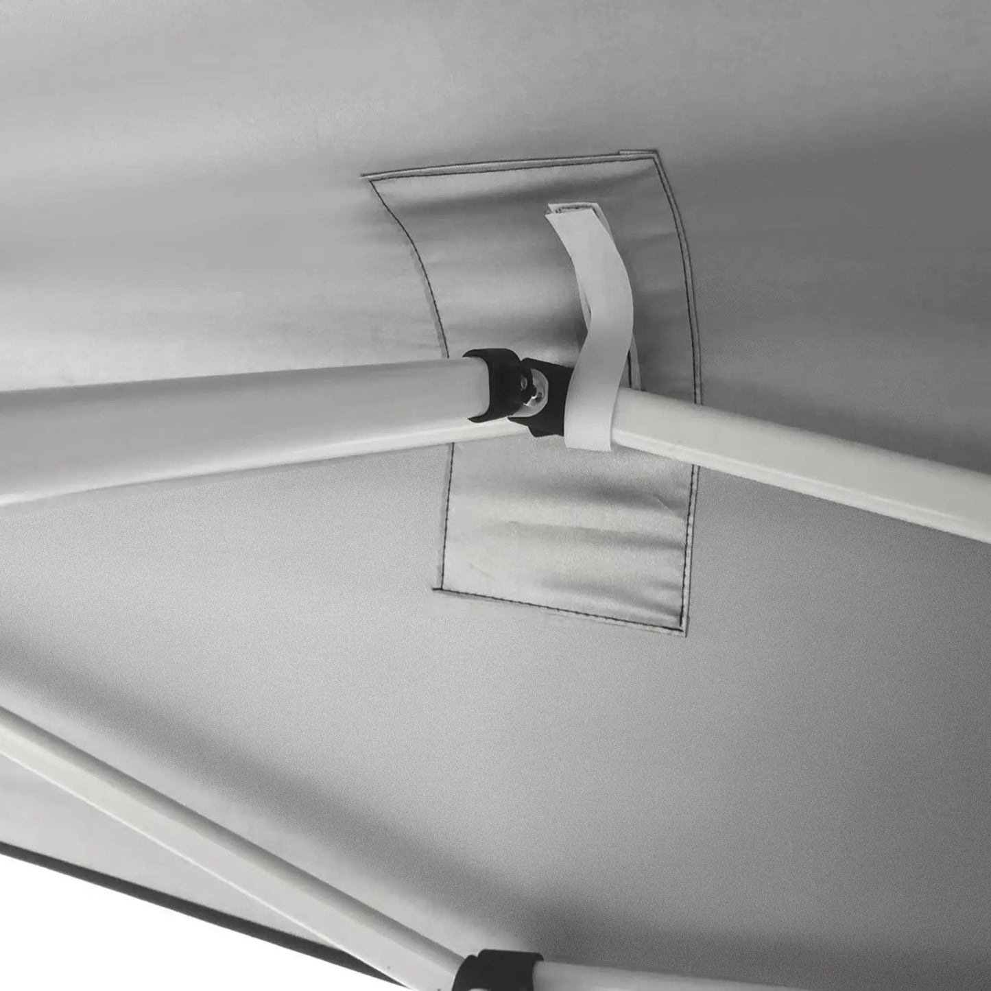 20' x 10' Folding Canopy Tent, Sidewalls, Windows, Black Pop Up Canopies at Gallery Canada