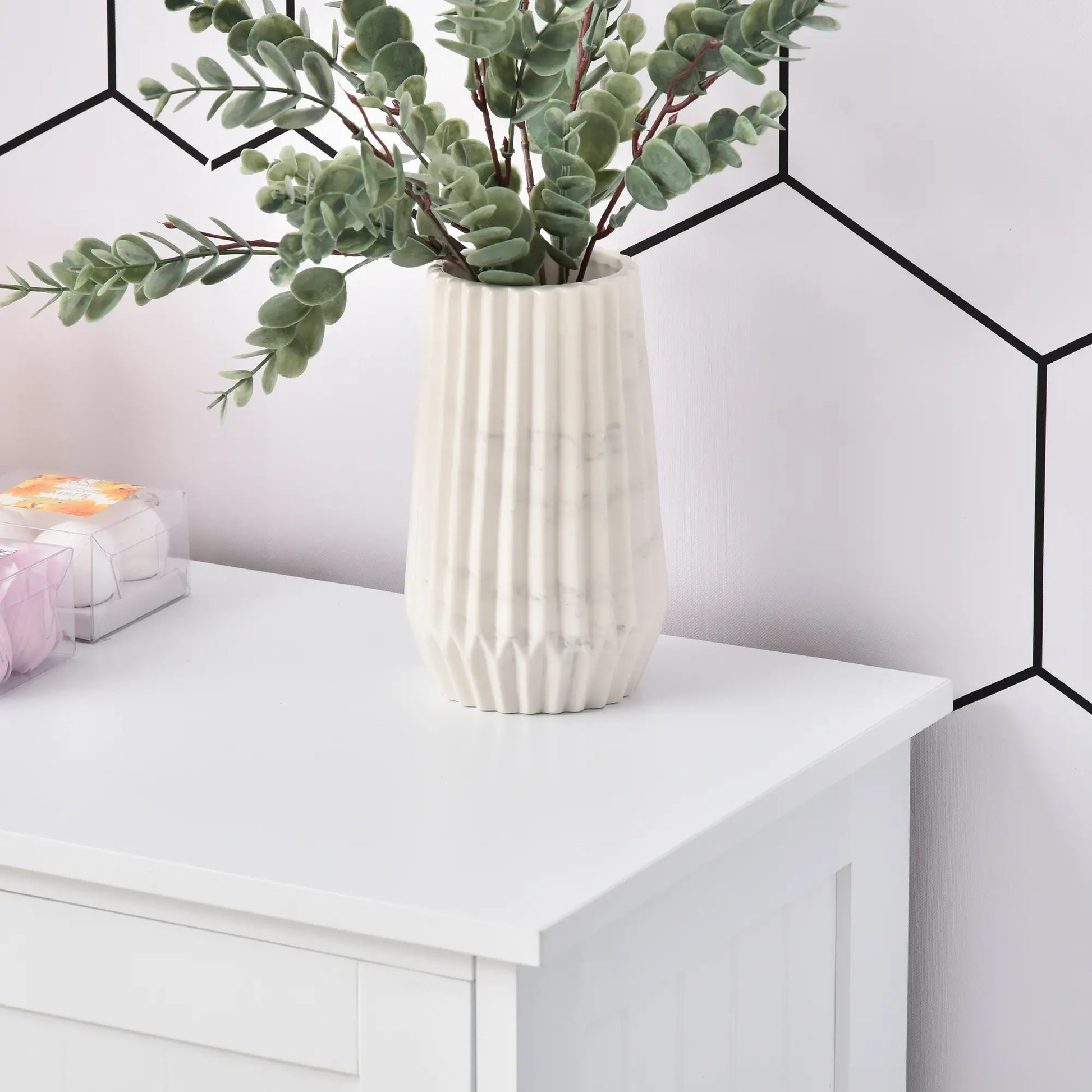 Bathroom Storage Cabinet, Adjustable Shelf, 4 Drawers, White Bathroom Cabinets at Gallery Canada