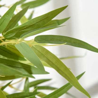 4FT Artificial Bamboo Tree, Faux Greenery Plant, Decorative Tree in Nursery Pot for Indoor Outdoor Décor Artificial Trees at Gallery Canada