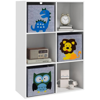Toy Storage Organizer, 3 Nonwoven-Fabric Drawers, White Baby & Kids Storage at Gallery Canada