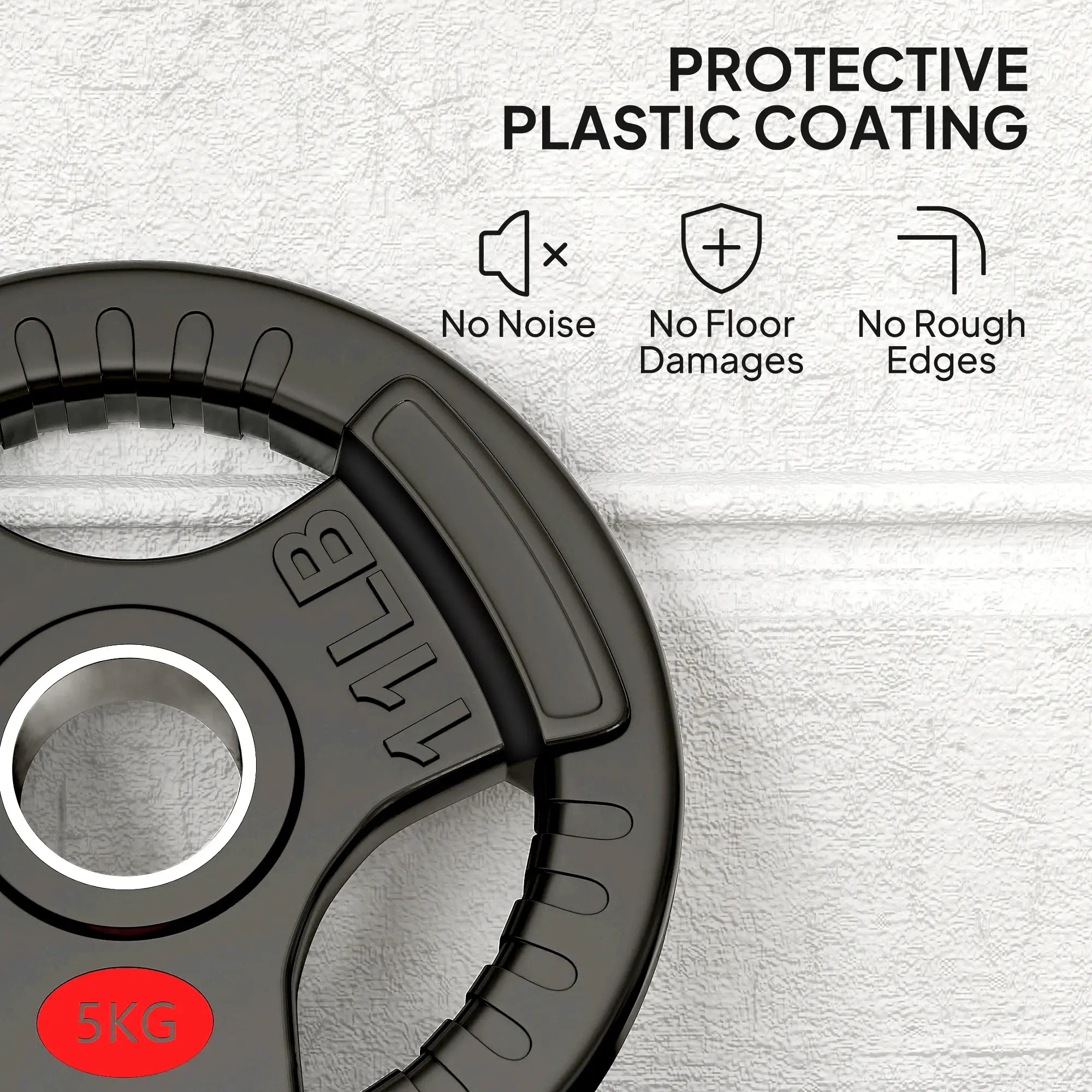 Weight Plates Set, 2-Inch Barbell Weights, Tri-Grips, 2 x 11lbs Dumbbells & Barbells at Gallery Canada