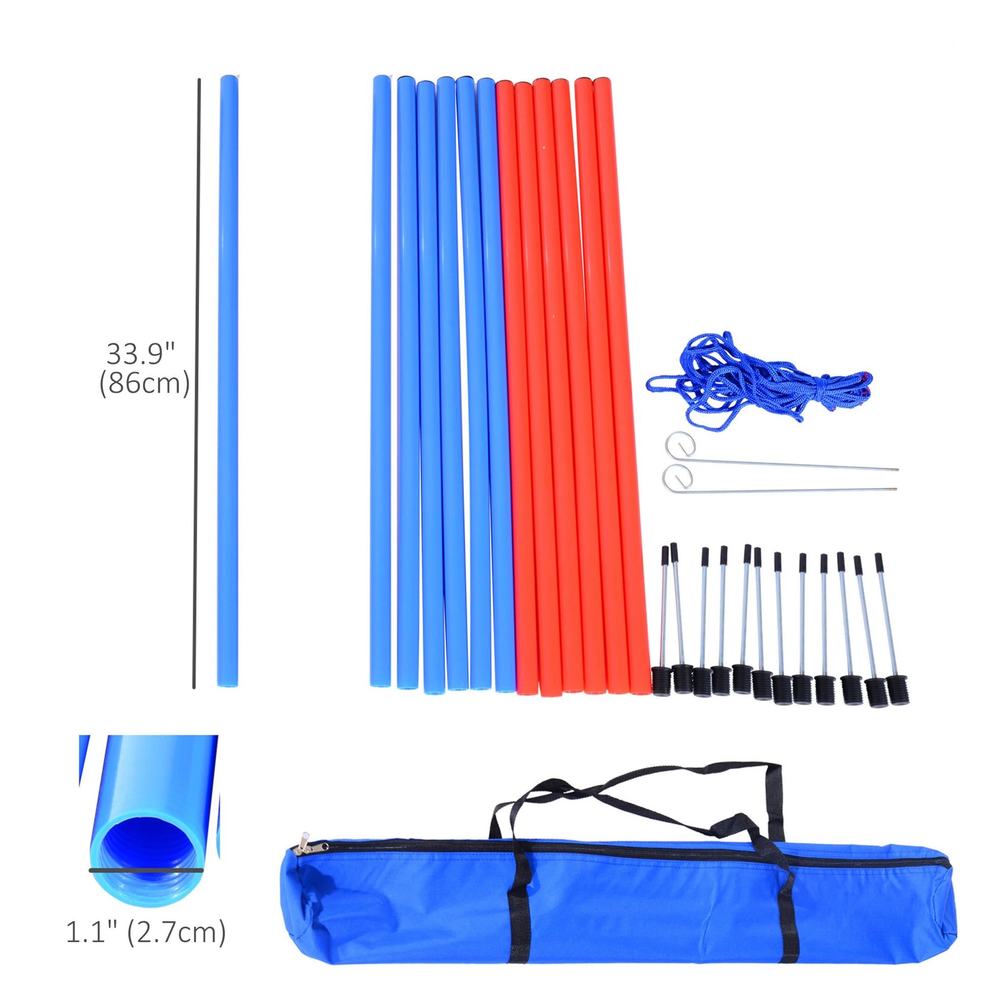 Dog Agility Equipment Set, Portable Training for Outdoor Play Dog Agility Training Equipment at Gallery Canada