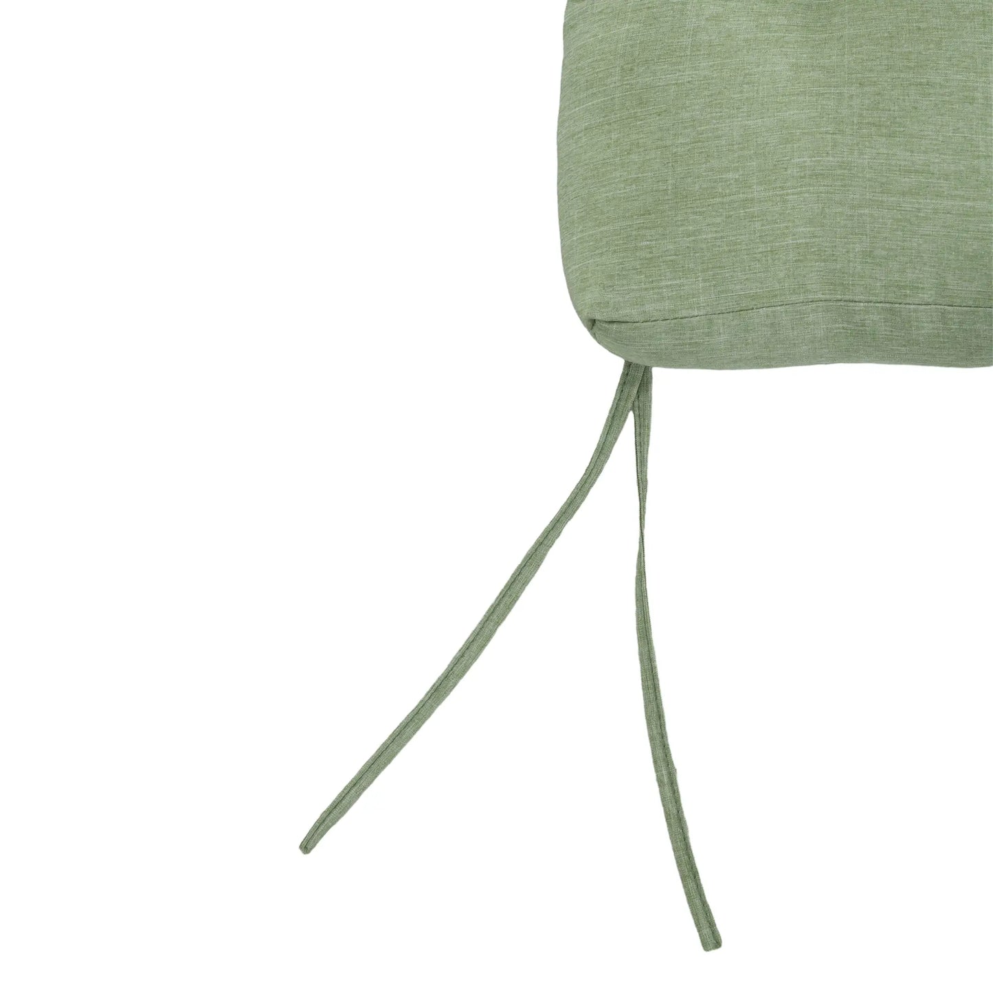 Outdoor Patio Chair Cushion, Tufted with Ties, Light Green Patio Chair Cushions at Gallery Canada