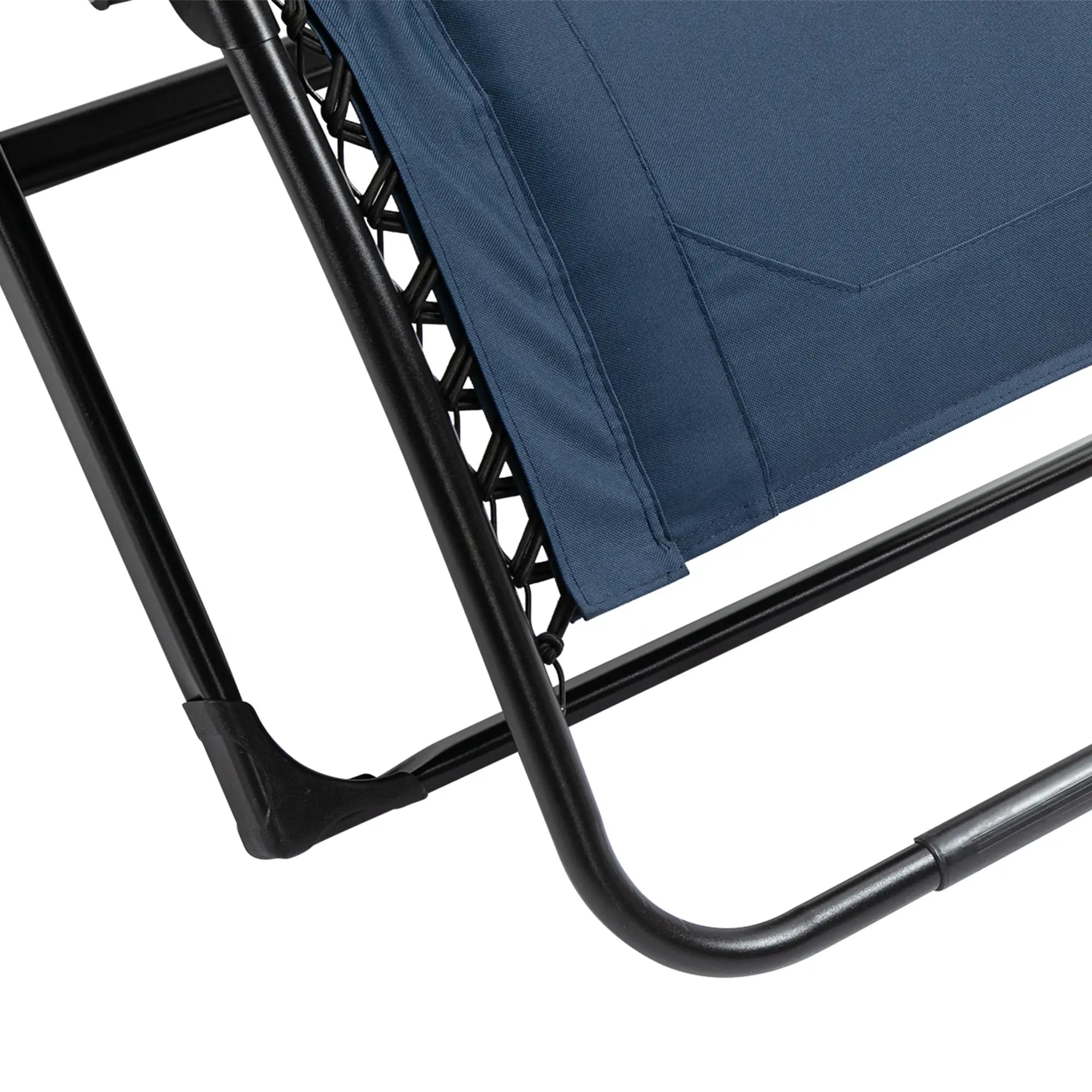Zero Gravity Lounger Chair, Padded, 400 LBS Capacity, Blue Lounger Chairs at Gallery Canada