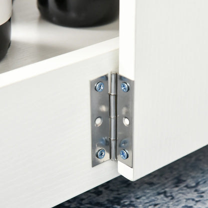 Table à manger pliante, Table de cuisine à abattant avec étagère de rangement, Chêne