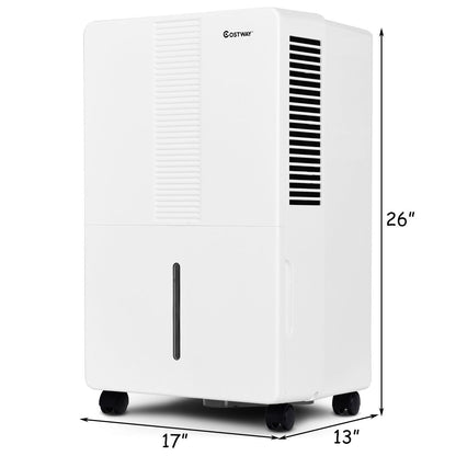70 Pint Dehumidifier, 4500 Sq.Ft., White