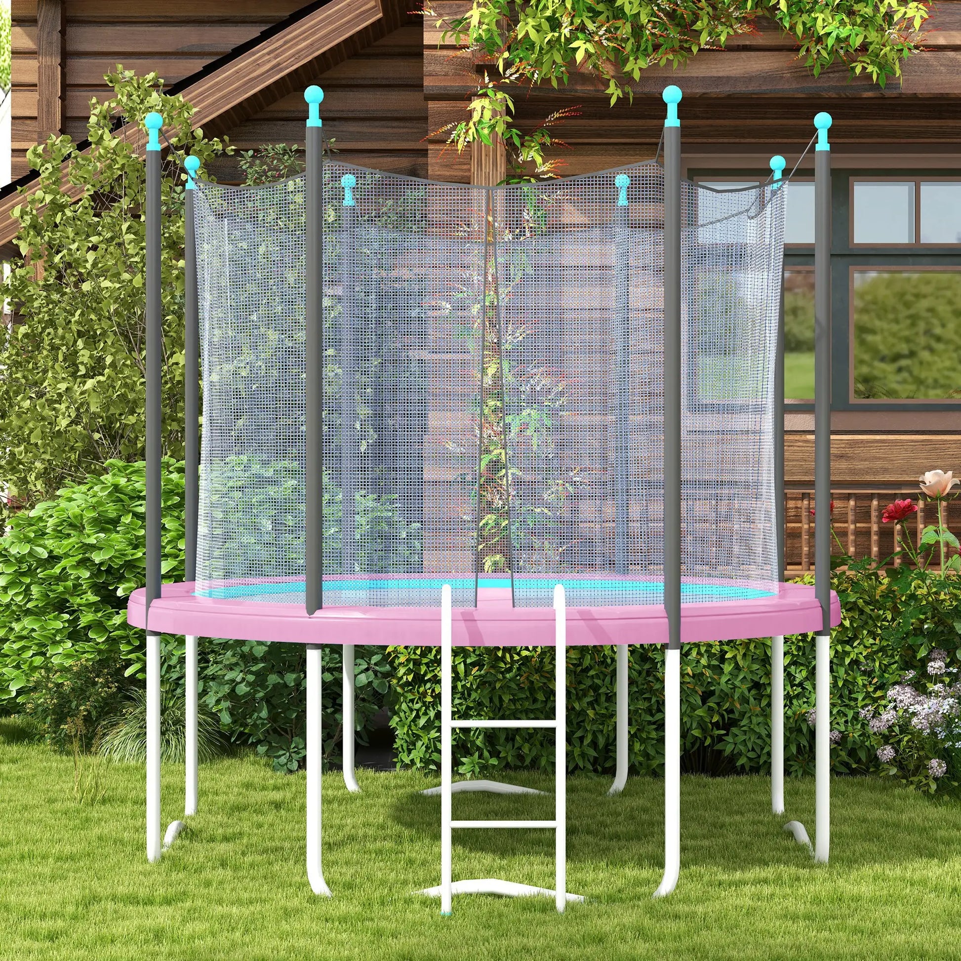 8FT Trampoline Spring Cover, Waterproof, Tear-Resistant, Pink Trampolines at Gallery Canada