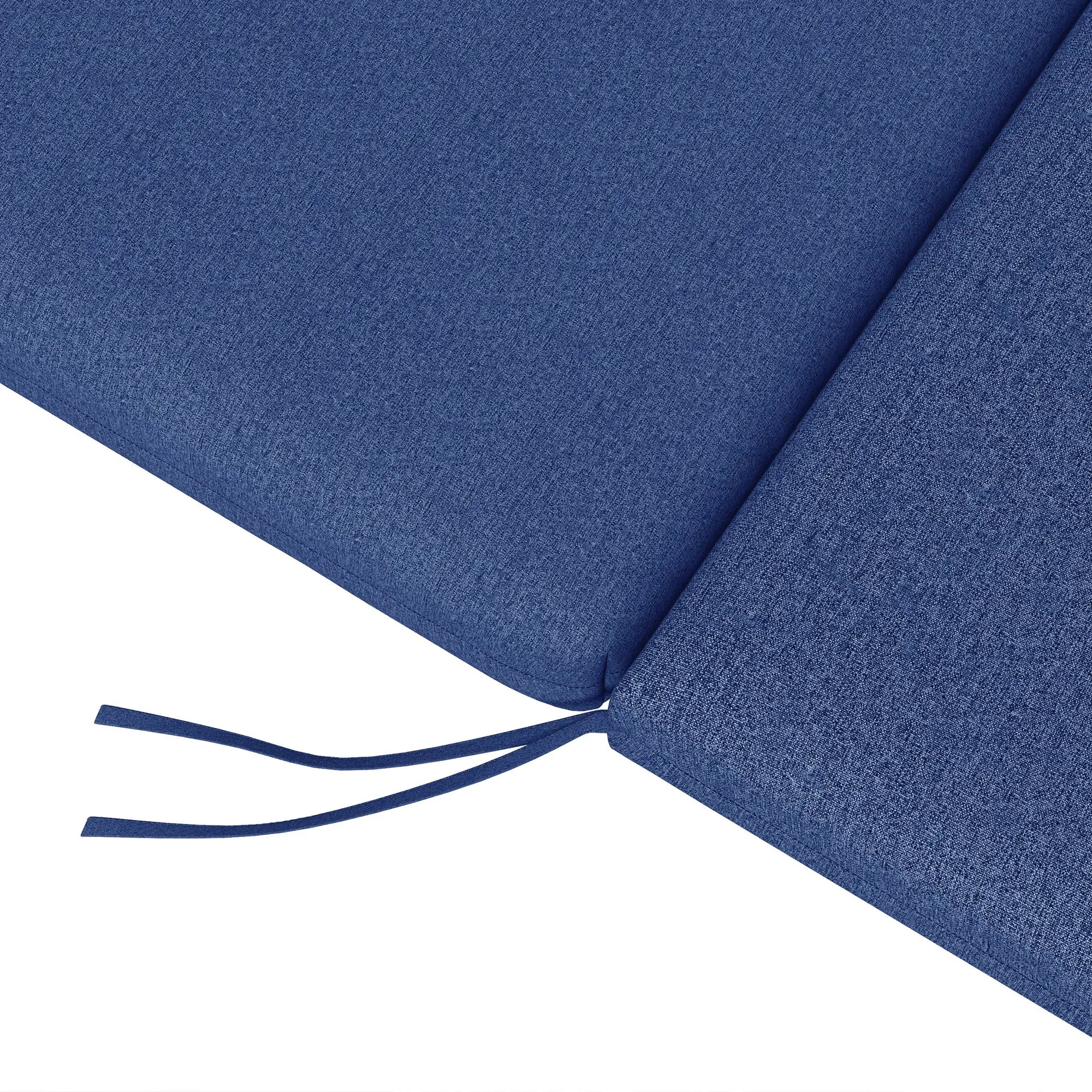 2-Piece Patio Chair Cushion Set, Indoor Outdoor, Blue Patio Chair Cushions at Gallery Canada