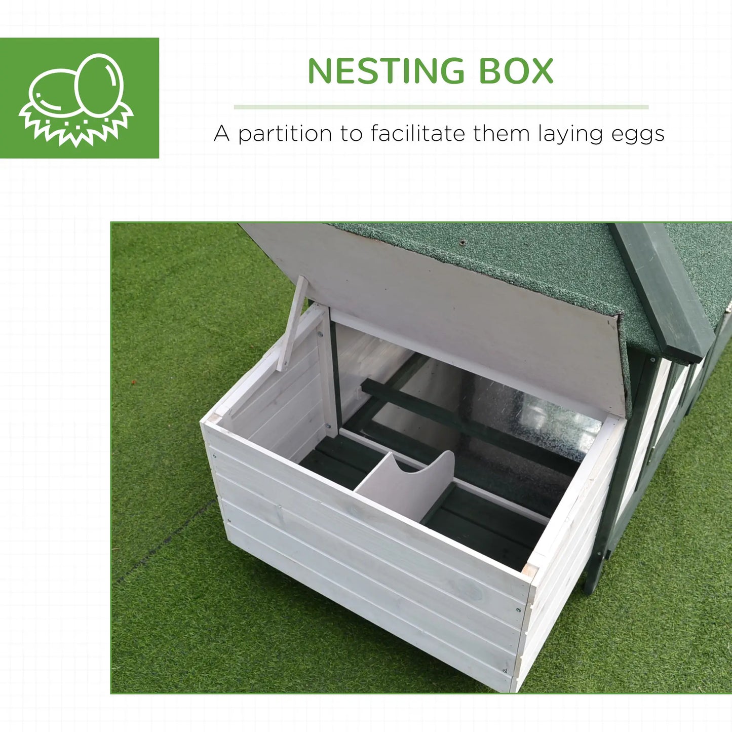 77 Chicken Coop, Rabbit Hutch, Poultry Cage, Outdoor, Green Chicken Coops at Gallery Canada
