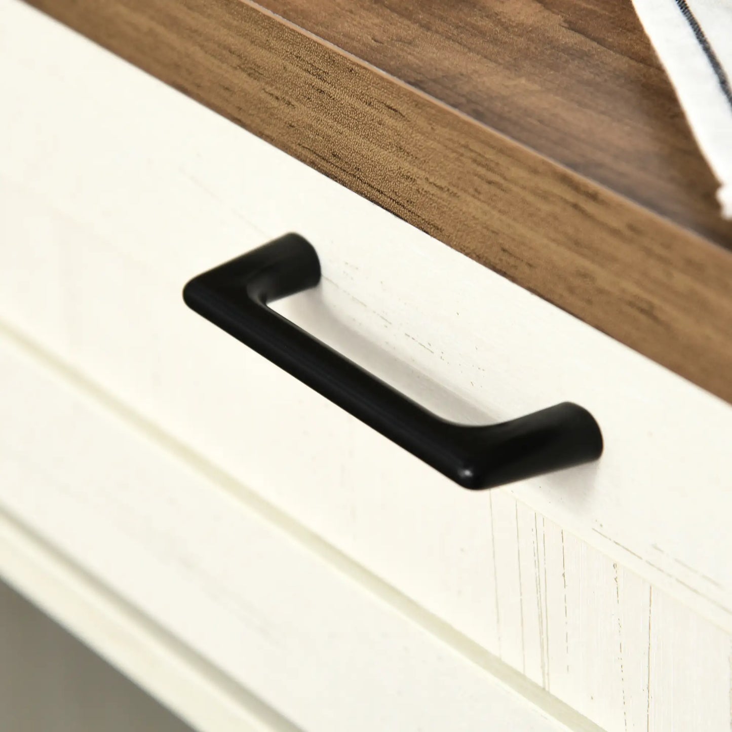 Rustic Barn Door Cabinet, Farmhouse Buffet Sideboard, White Bar Cabinets at Gallery Canada