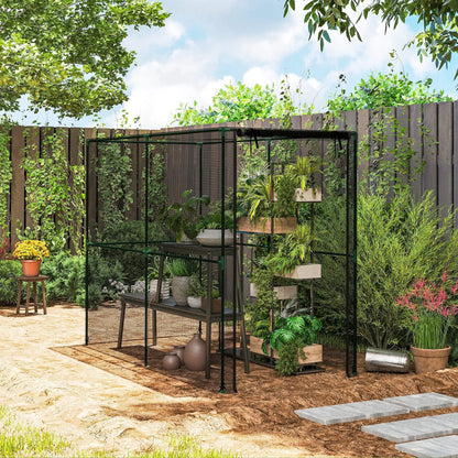 Plant Protection Cage With Zippered Door, Black Crop Cage at Gallery Canada