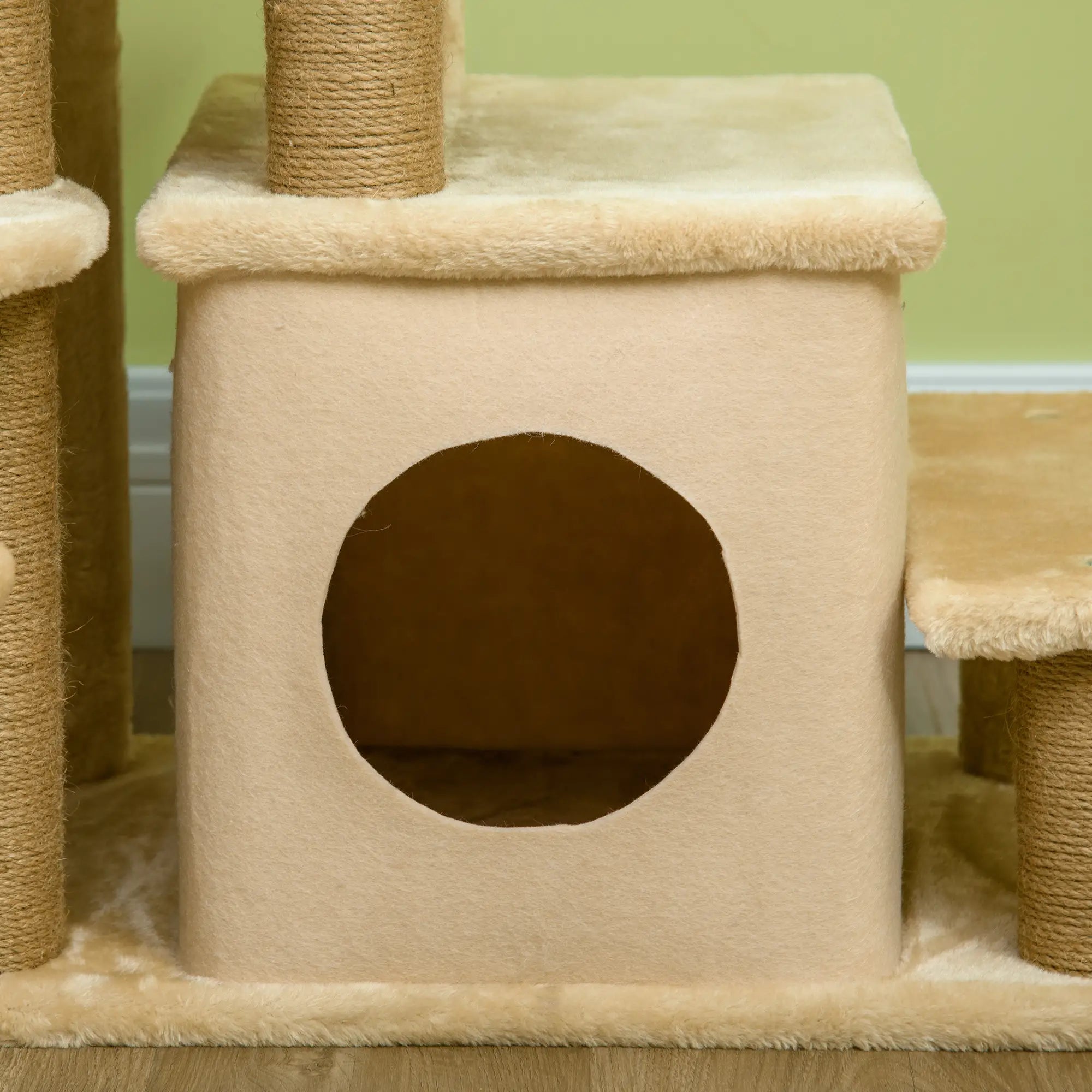 Cat Stairs with Scratching Posts, 23.6