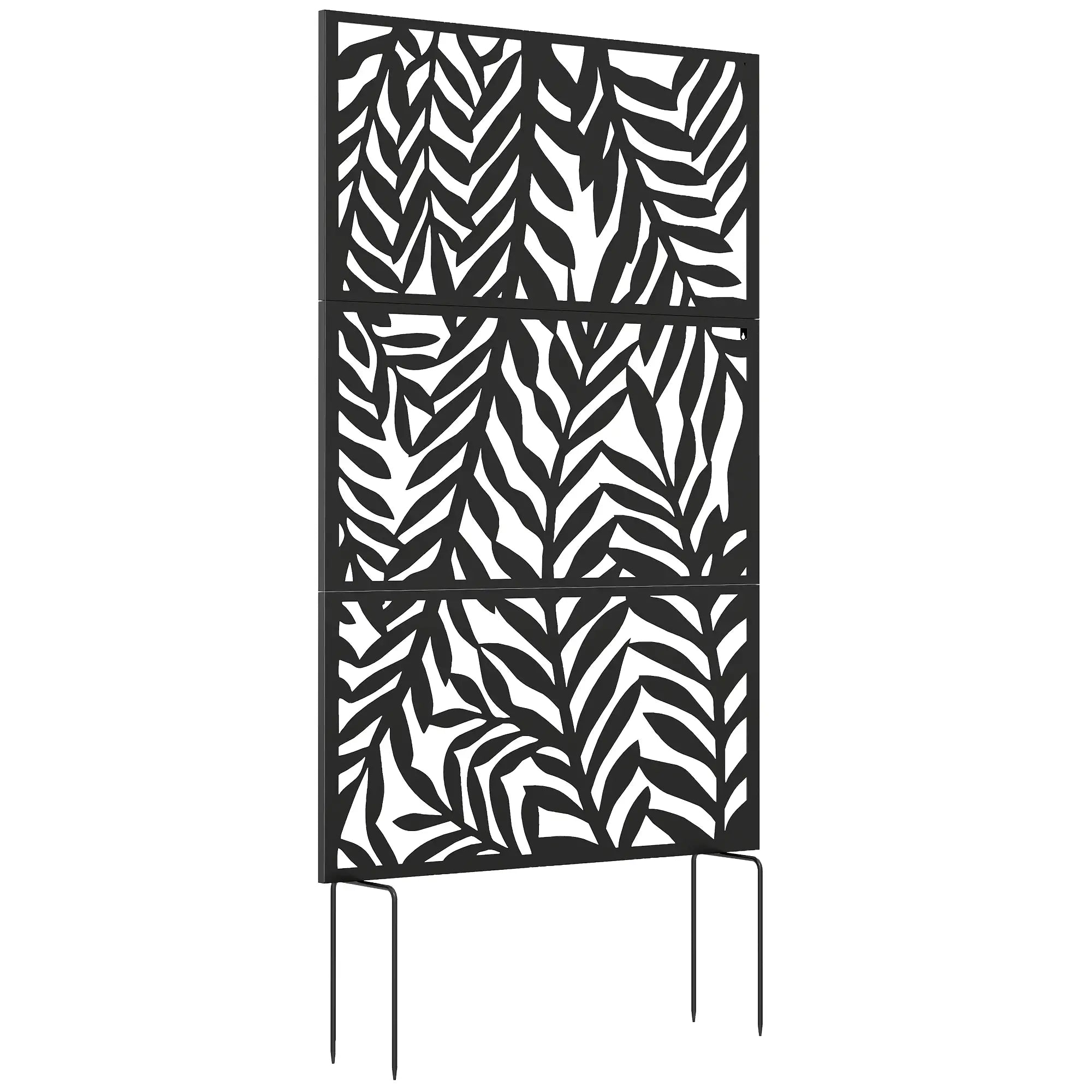 Metal Outdoor Privacy Screen, 72