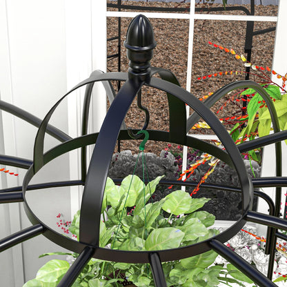 Birdcage Shape Arbour, Metal Garden Pergola for Climbing Plants Garden Arches at Gallery Canada