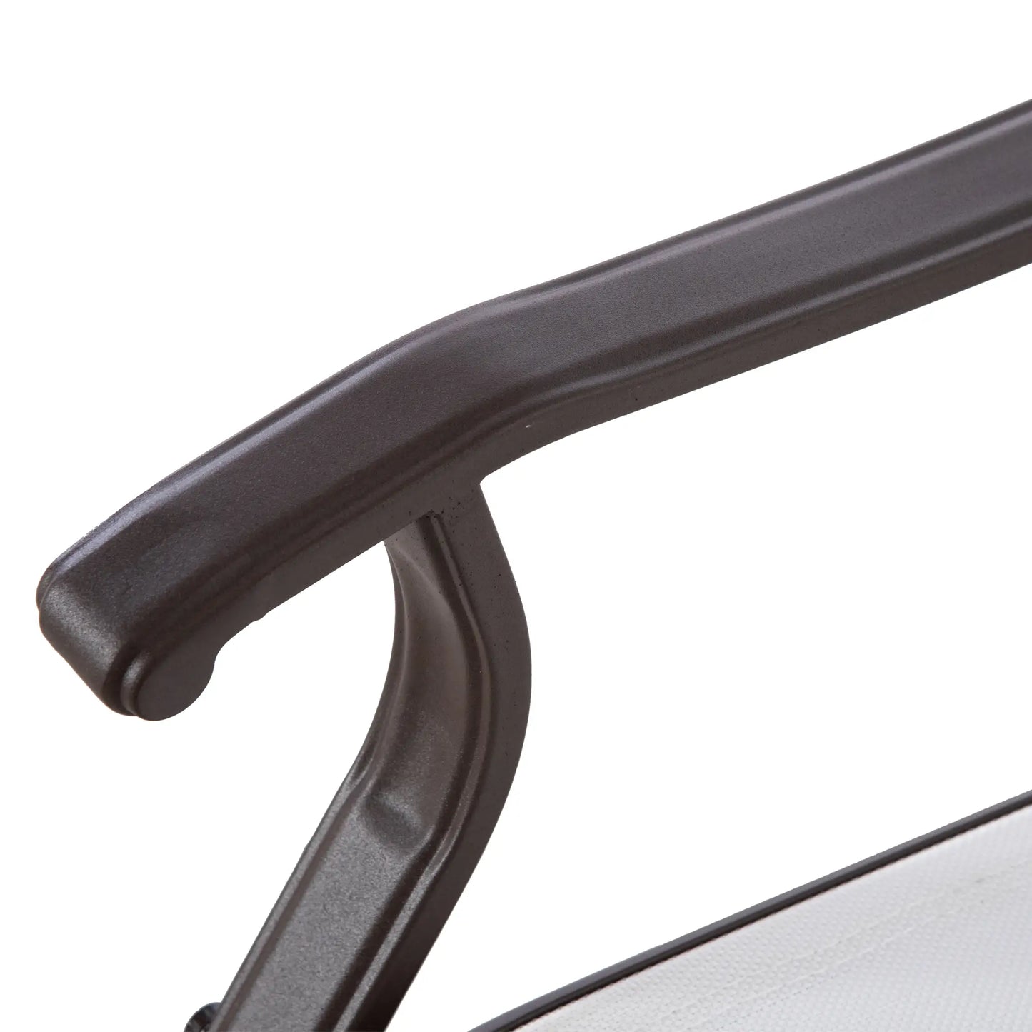 Outdoor Glider Chair, Steel Frame, Mesh Fabric, Cream White Outdoor Gliders at Gallery Canada