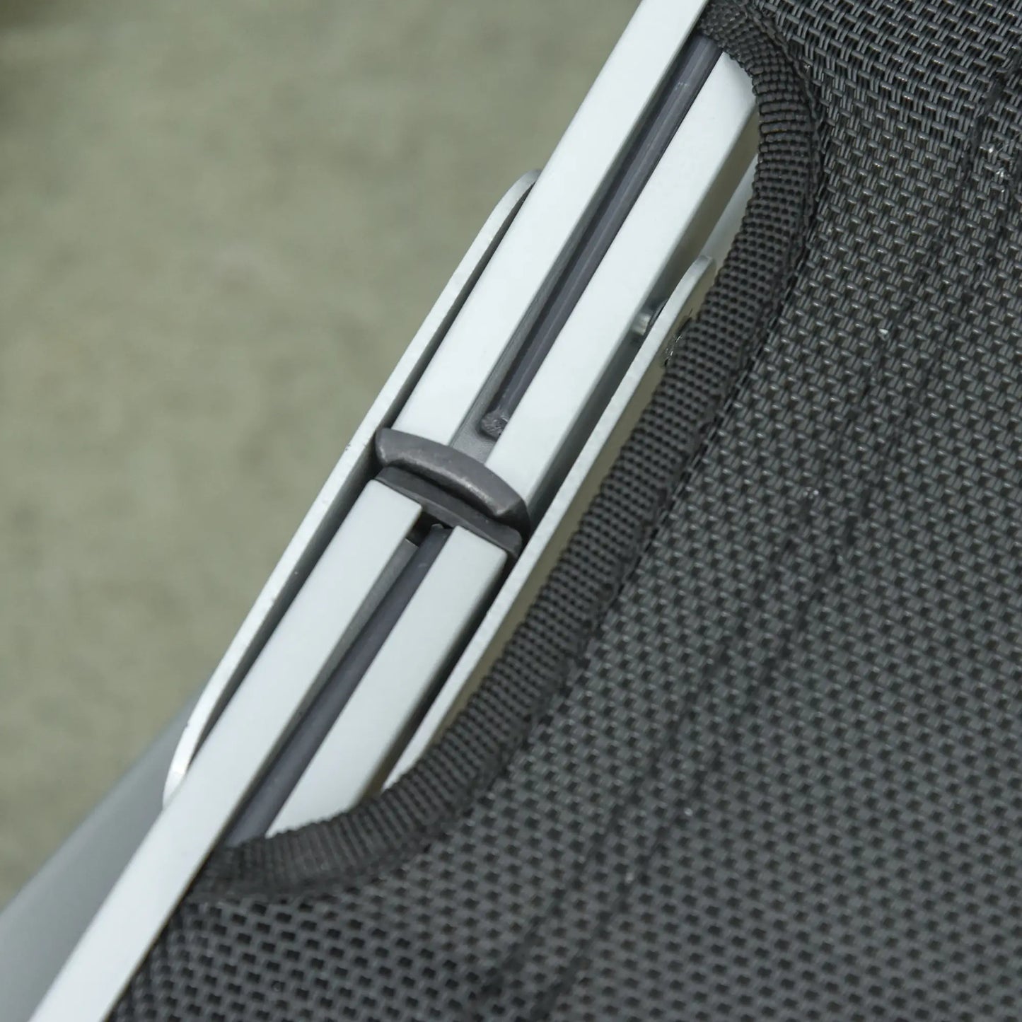 Foldable Pool Chaise Lounge Chairs Set of 2, 264lbs Capacity, Black Lounger Chairs at Gallery Canada