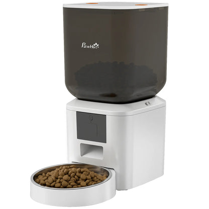 Distributeur automatique de nourriture pour chat intelligent 8L, contrôle via application WiFi