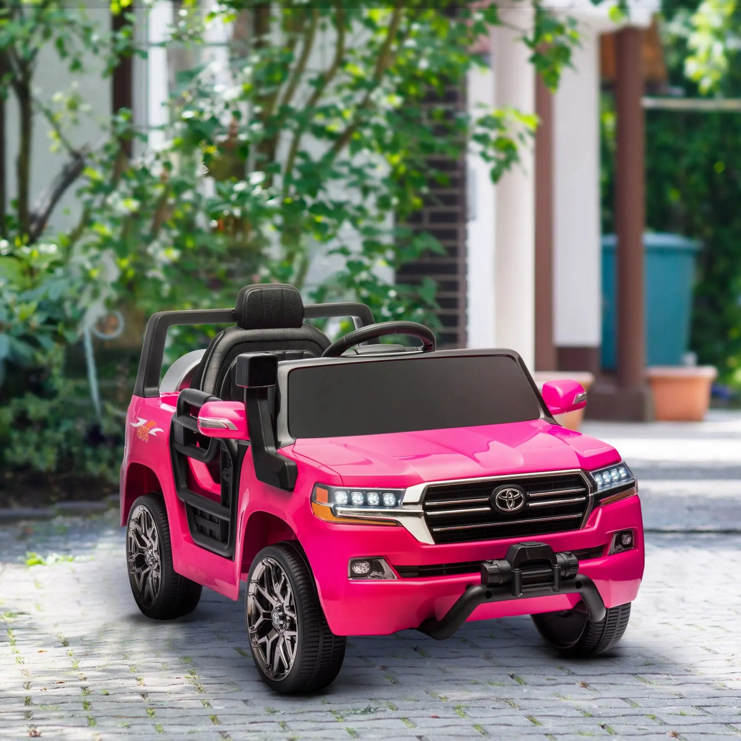 12V Licensed Kids Car, Remote Control, Four Wheel Spring Suspension, Pink Electric Toy Cars at Gallery Canada