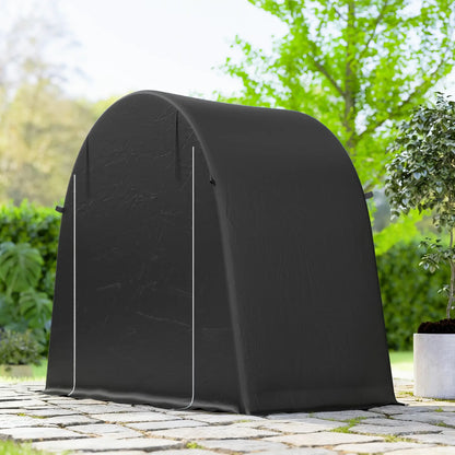 8' x 4' Portable Shed, Waterproof Bike Tent, Roll-Up Zipper Door Sheds at Gallery Canada