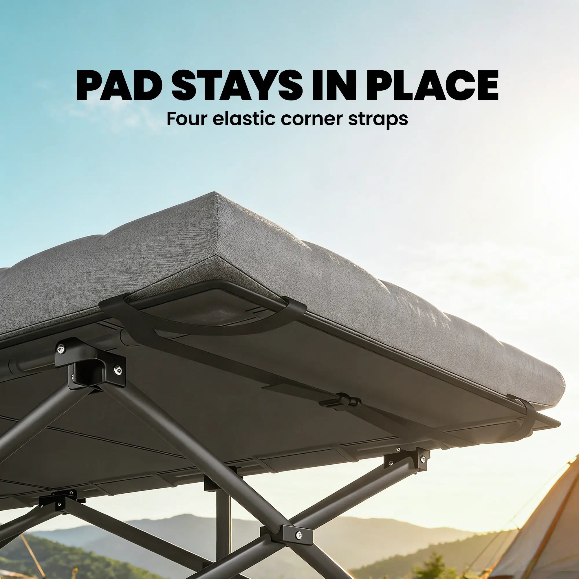 Set of 2 Camping Cots, 32