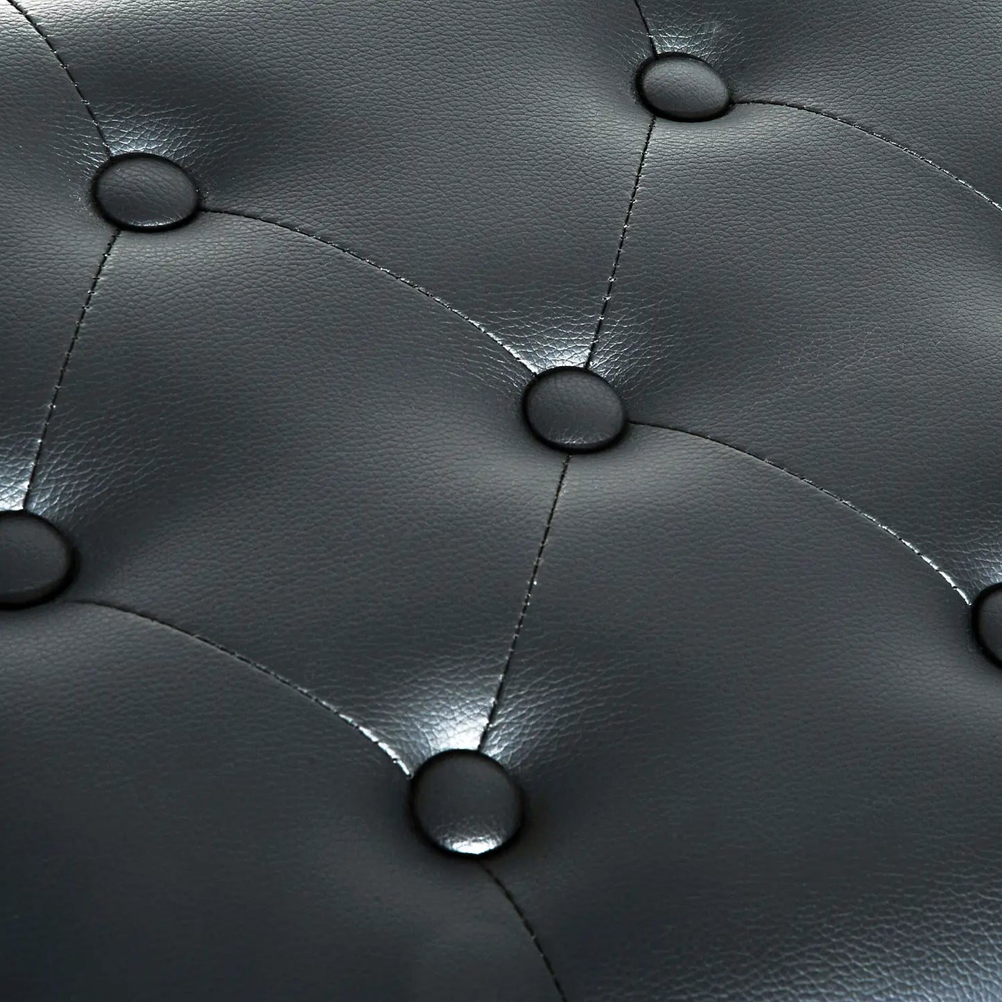 25" Adjustable Piano Bench, Padded Cushion, Storage, Black Piano Benches at Gallery Canada