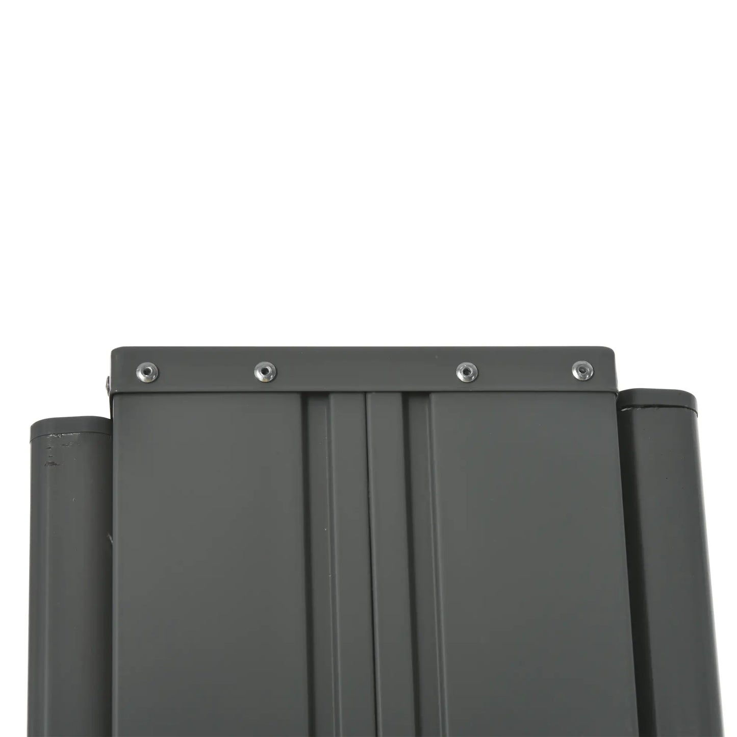 236" x 71" Outdoor Privacy Wall, Retractable Awning, Patio Screen, Cream White Side Awnings at Gallery Canada