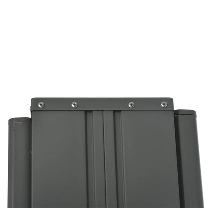 236" x 71" Outdoor Privacy Wall, Retractable Awning, Patio Screen, Cream White Side Awnings at Gallery Canada