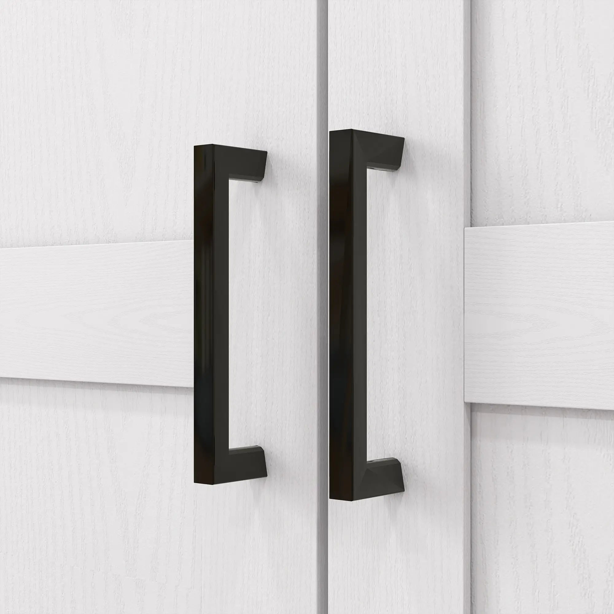 Farmhouse Kitchen Pantry Cabinet, Adjustable Shelves, Cream White Kitchen Pantry Cabinets at Gallery Canada