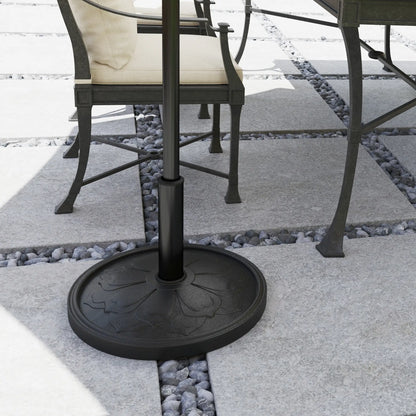 26 lbs Resin Round Patio Umbrella Base, Outdoor Stand For Lawn, Poolside Umbrella Bases at Gallery Canada