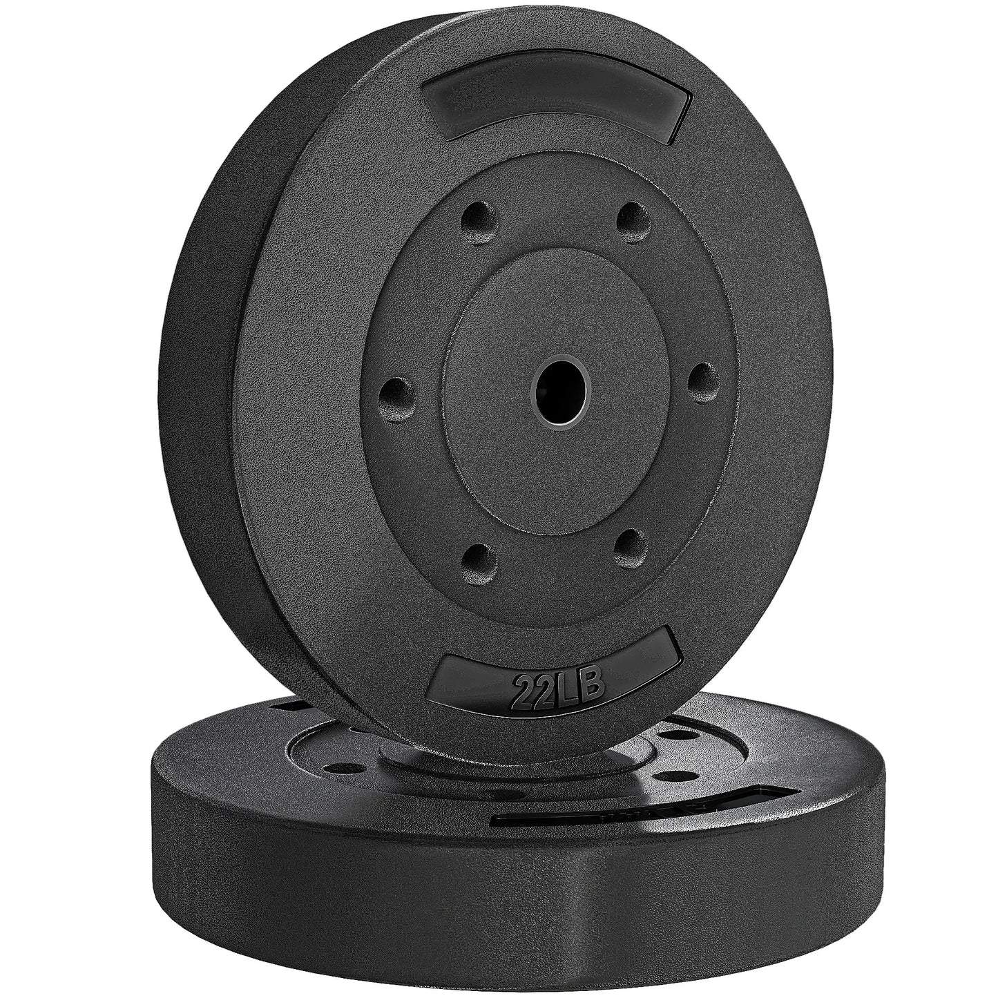 Weight Plates Set, 1-Inch Barbell Weight Set, 2 x 22 lbs Dumbbells & Barbells at Gallery Canada