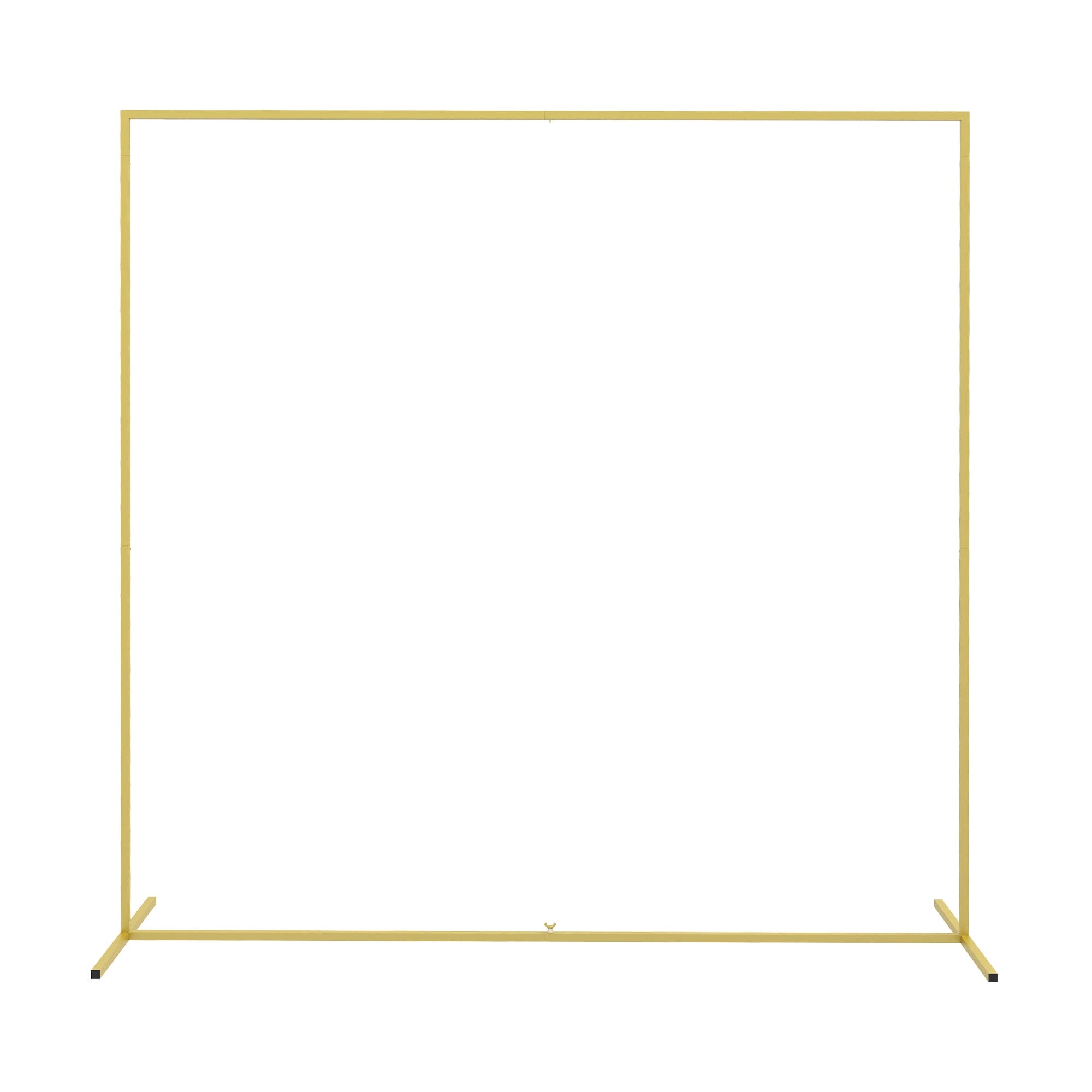 6.6 x 6.6FT Backdrop Stand, Square Metal Wedding Arch, Gold Garden Arches Gold at Gallery Canada