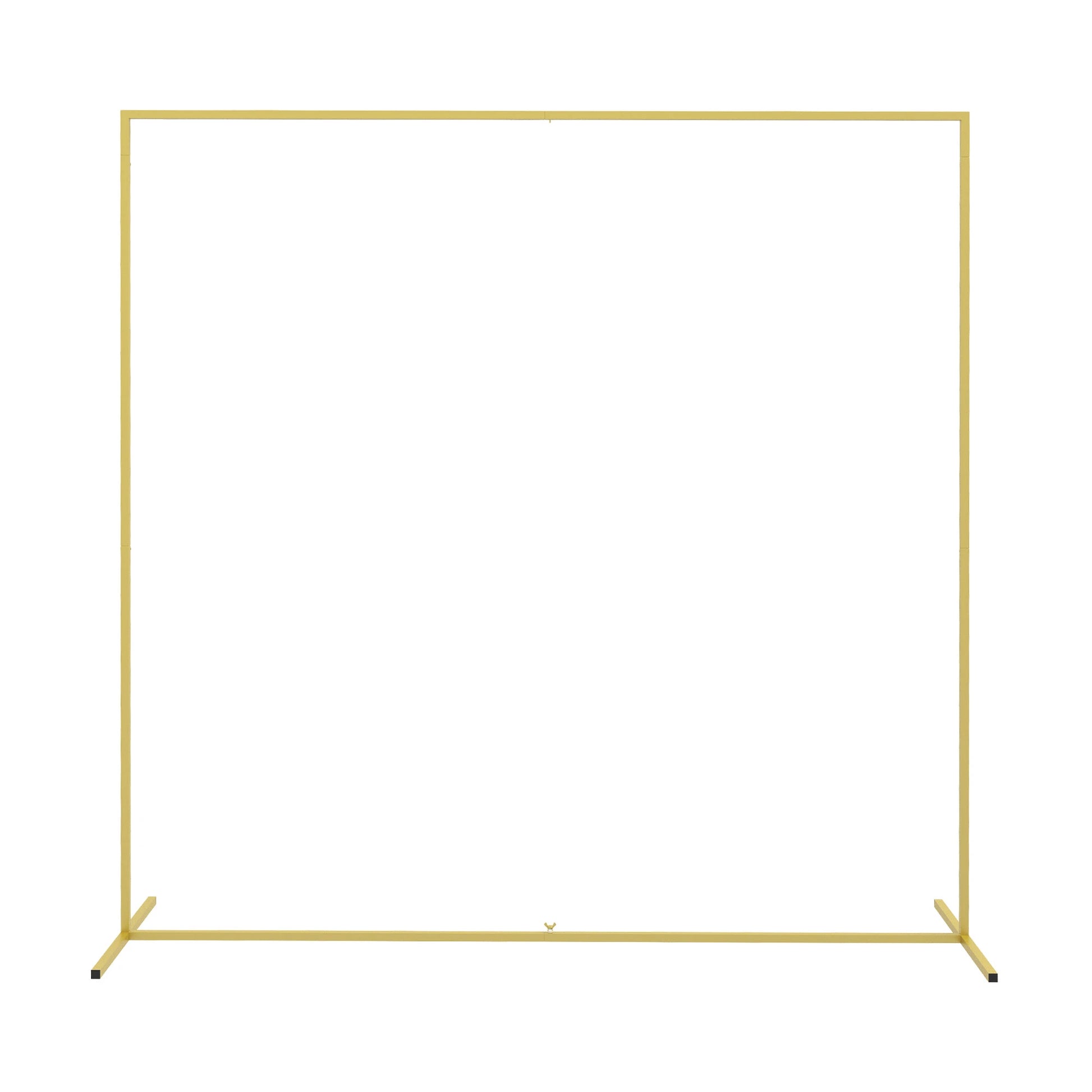 6.6 x 6.6FT Backdrop Stand, Square Metal Wedding Arch, Gold Garden Arches Gold at Gallery Canada