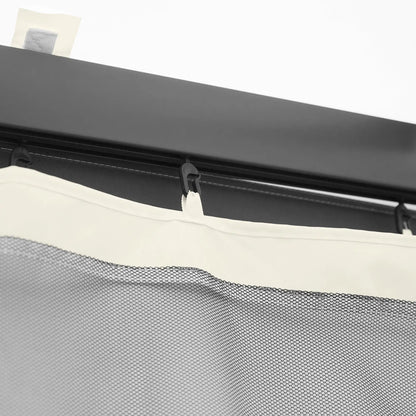 Replacement Mosquito Netting, 10' x 10', Black, White Gazebos at Gallery Canada