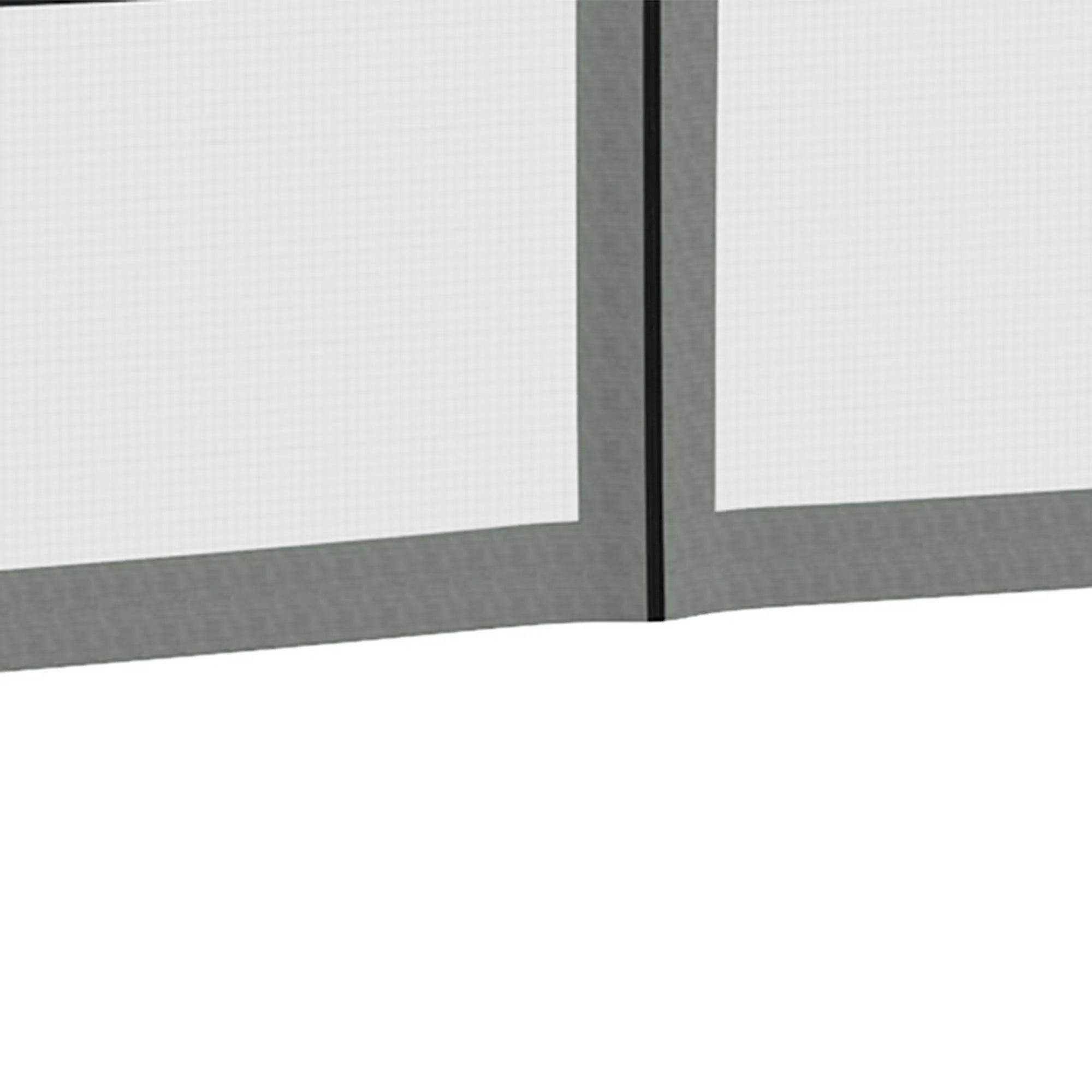 Replacement Mosquito Netting, 10' x 10', Black, Dark Grey Gazebo Sidewalls at Gallery Canada