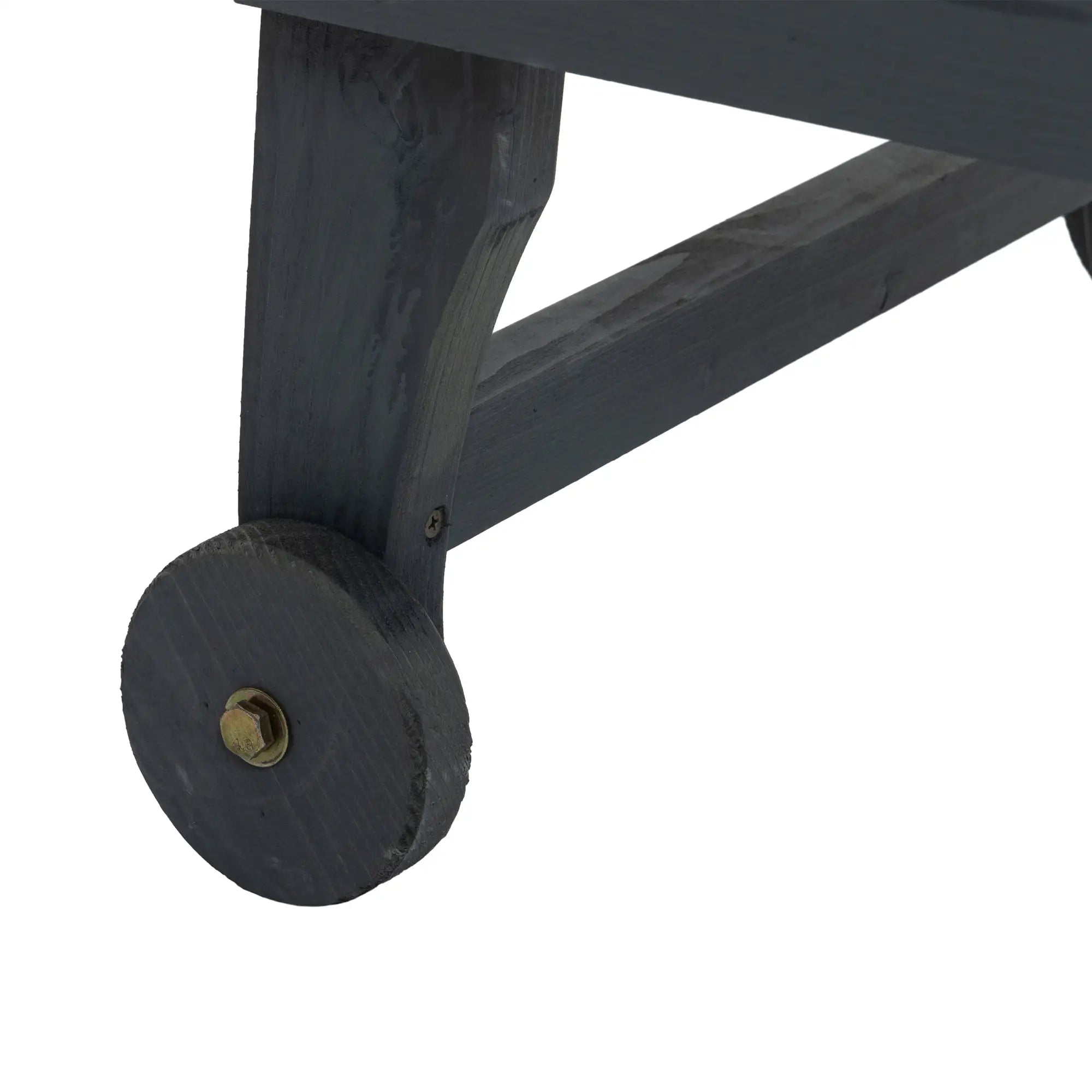 Adjustable Lounge Chair, Outdoor Patio Chaise Recliner with Tray, 2 Wheels Chaise Loungers at Gallery Canada