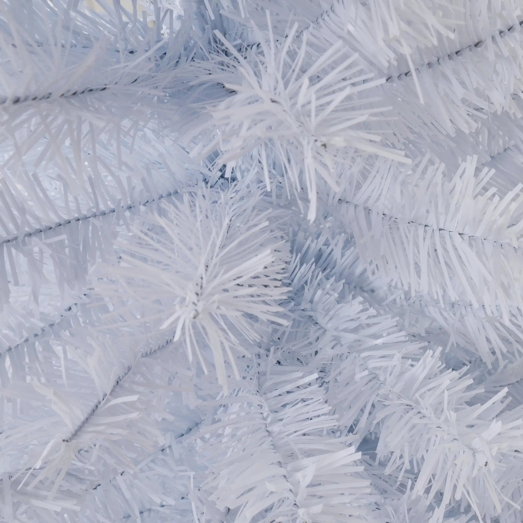 6ft Artificial Christmas Tree, 928 Branch Tips, Metal Stand, White White Christmas Trees at Gallery Canada