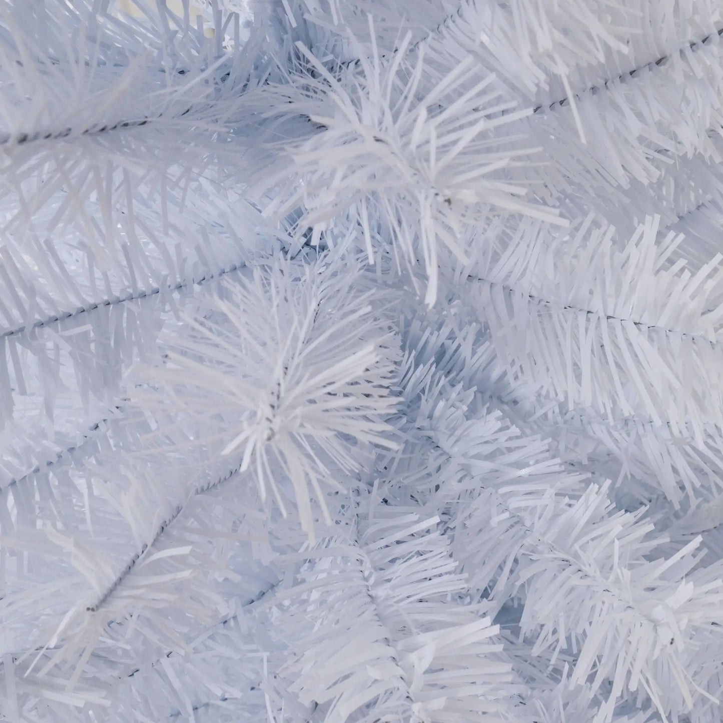 6ft Artificial Christmas Tree, 928 Branch Tips, Metal Stand, White White Christmas Trees at Gallery Canada