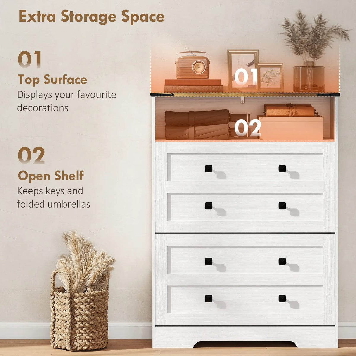 Shoe Cabinet, 2 Flip Drawers, Narrow Storage, White Shoe Storage Cabinets & Racks at Gallery Canada