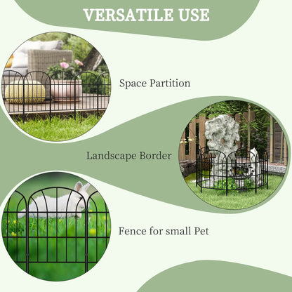 8 Pack Garden Fencing, Decorative Fence Panels, Animal Barrier, Flower Edging Garden Fences at Gallery Canada