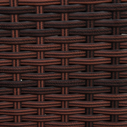 Convertible Rattan Sofa Bed, Chaise Lounge, Wicker Loveseat, Brown Patio Furniture Sets at Gallery Canada