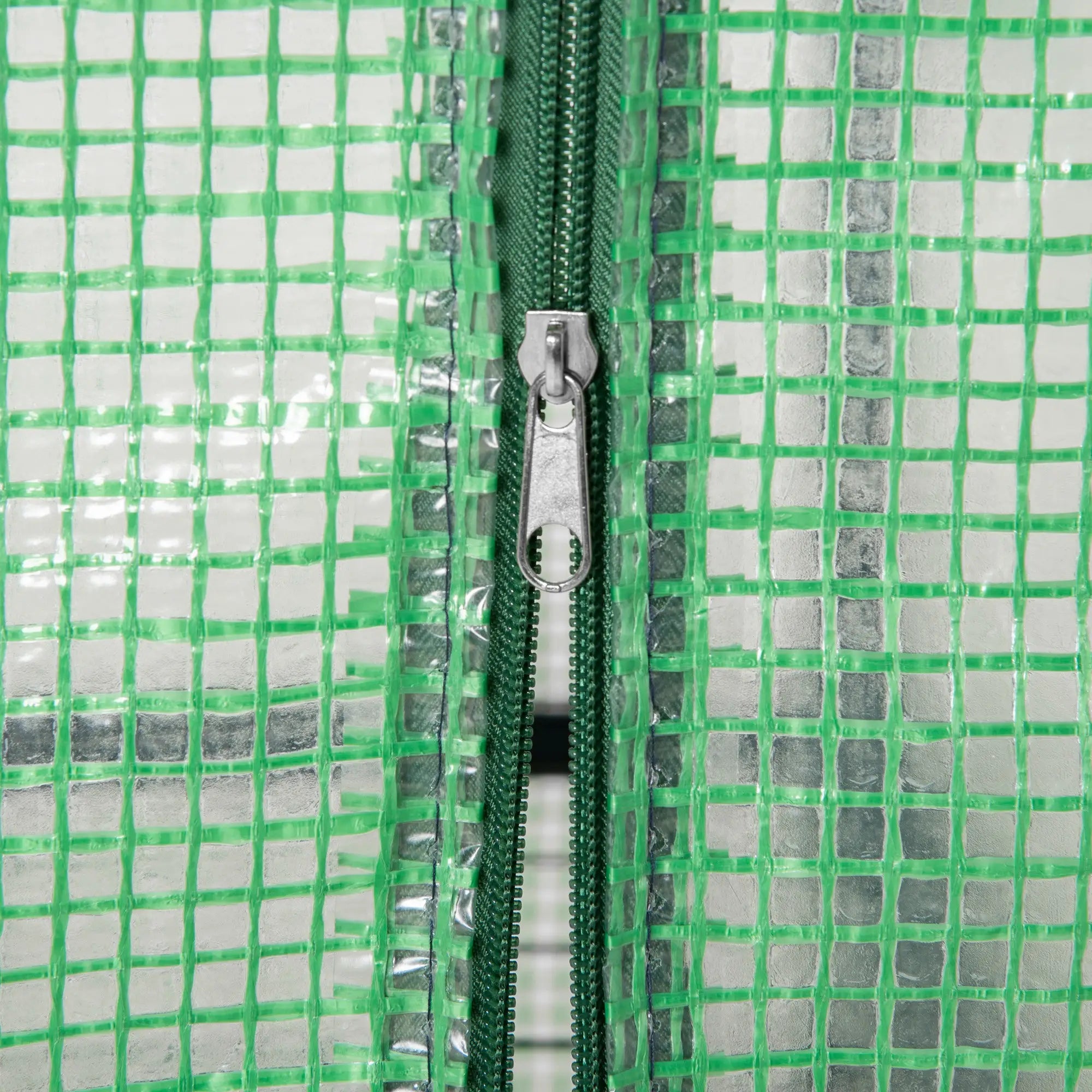 Portable Greenhouse, 4 Tier Shelves, Steel Frame, PE Cover, Dark Green Portable Greenhouses at Gallery Canada