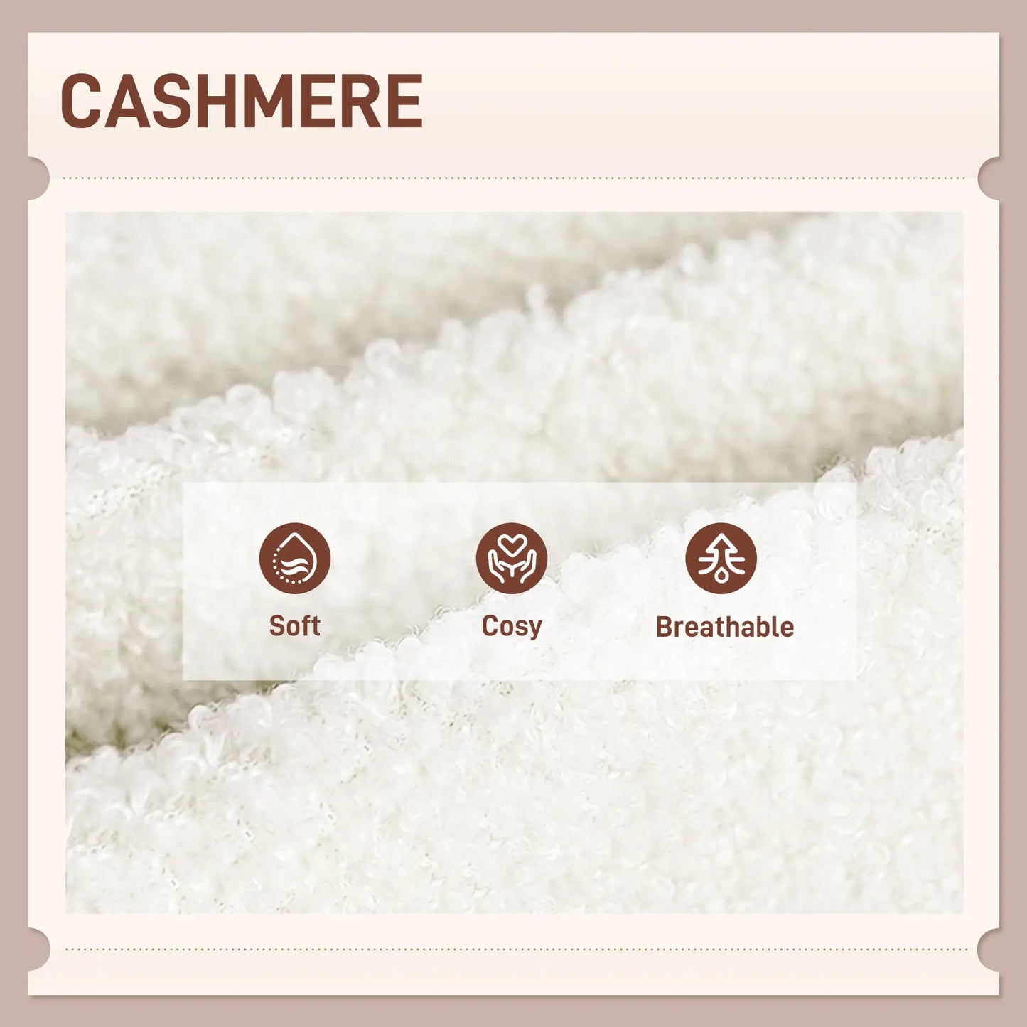 Cashmere Accent Chair, Wide Seat, Soft Padded Armrests, Cream White Accent Chairs at Gallery Canada