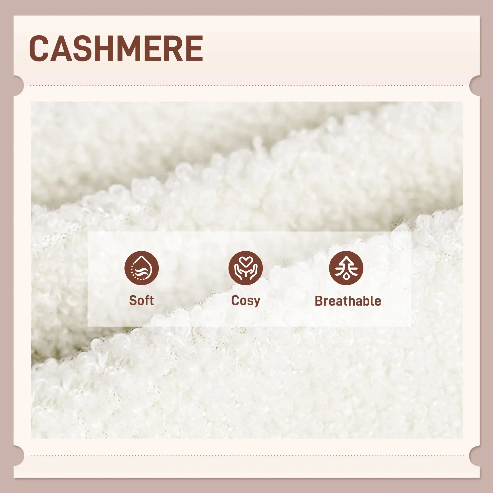 Cashmere Accent Chair, Wide Seat, Soft Padded Armrests, Cream White Accent Chairs at Gallery Canada