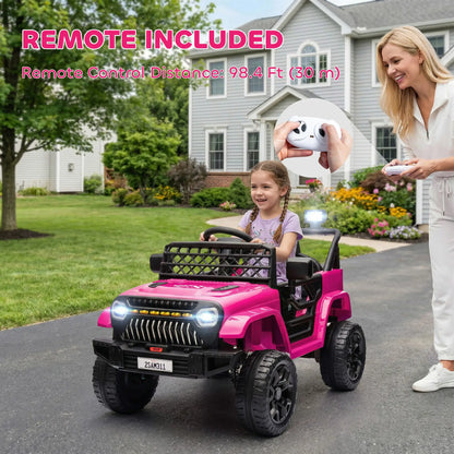 12V Ride On Truck, Electric Car For Kids, Pink Electric Toy Cars at Gallery Canada