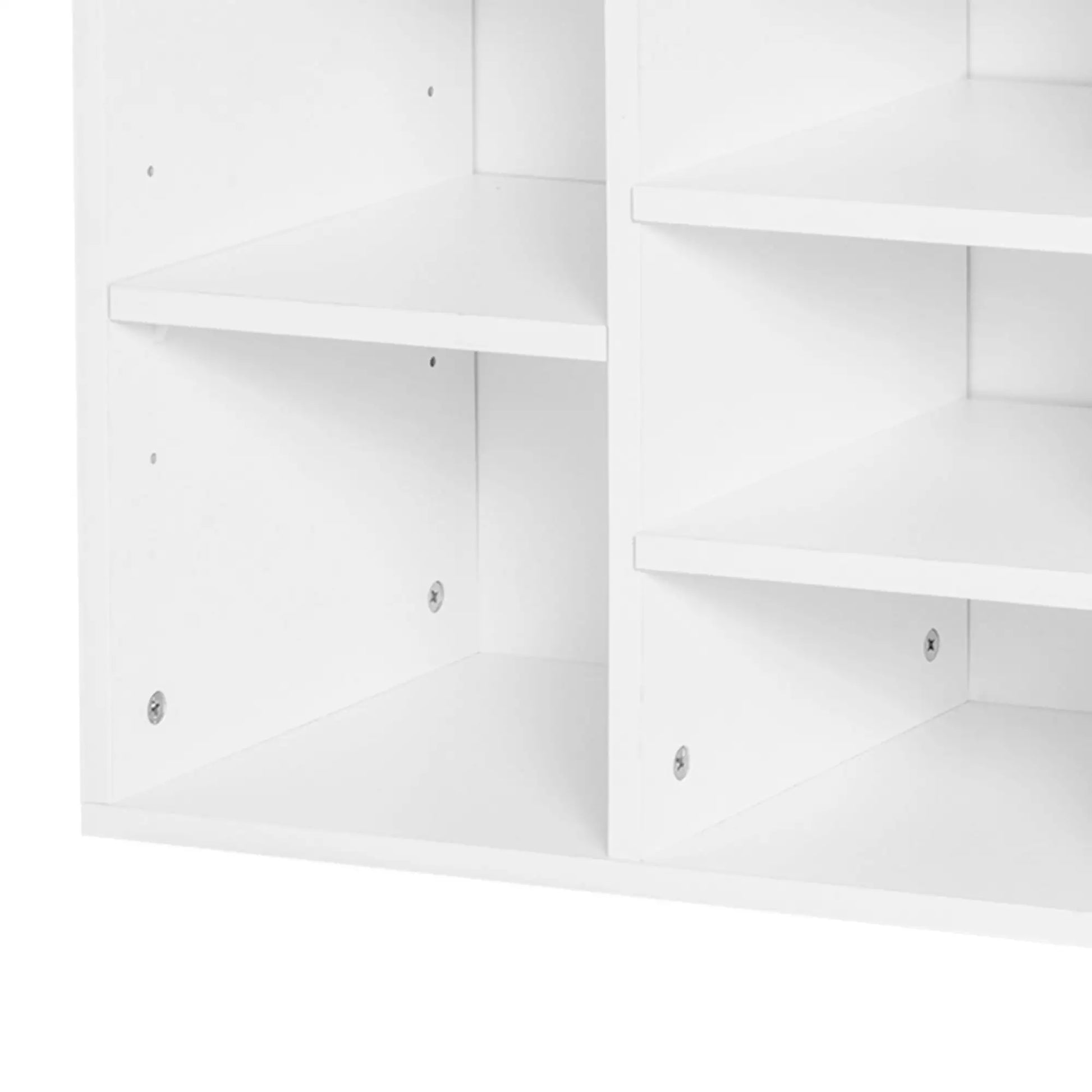 Shoe Bench with Storage, Upholstered Entryway Bench, Adjustable Shelves, White Shoe Storage Cabinets & Racks at Gallery Canada