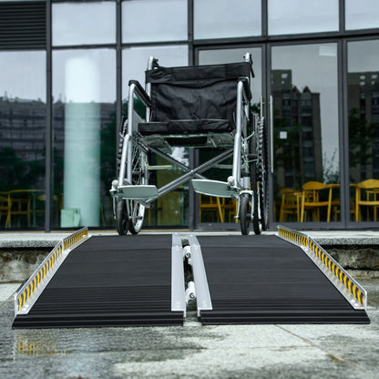 5ft Wheelchair Ramp, Non-Skid PVC, Foldable Aluminium Knee Walker & Wheelchair Ramps at Gallery Canada