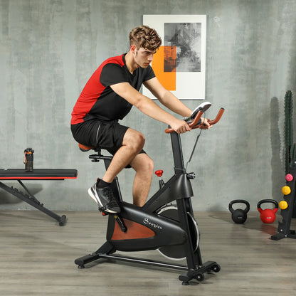 Stationary Exercise Bike, Adjustable Resistance Seat, Black Exercise & Stationary Bikes at Gallery Canada